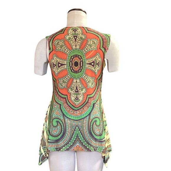 The Pyramid Collection Sequin Tank Top Sz S #161G - Picture 5 of 7